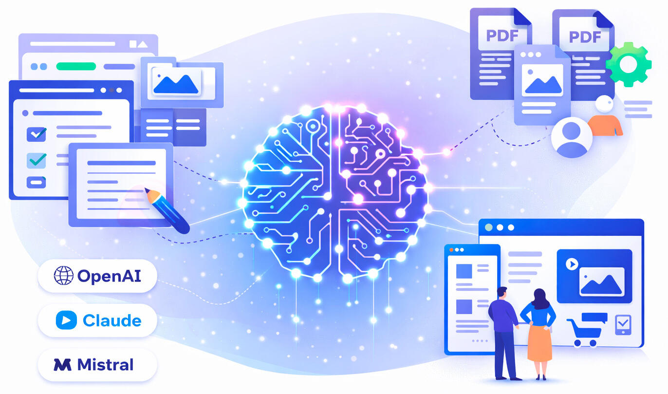 L'Intelligence artificielle au service de vos usages et de vos équipes. L'Intelligence artificielle au service de vos usages et de vos équipes.
